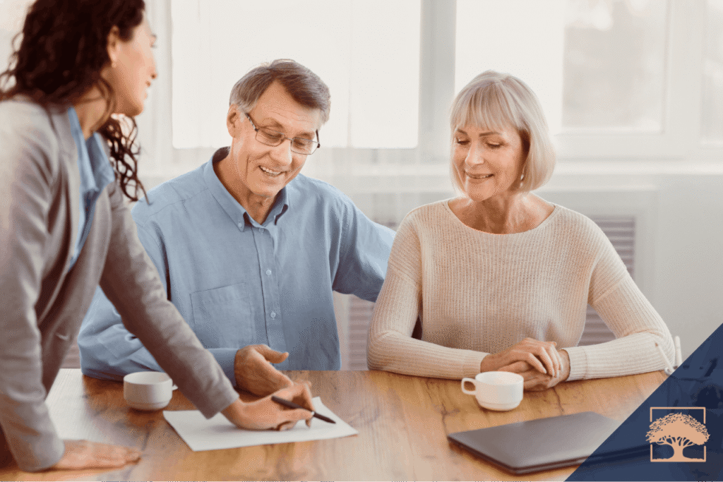 Retirement risk management strategies illustration showing how investment allocation, income planning, and market volatility considerations evolve.